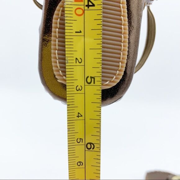 Kenneth Cole Reaction Child/Toddler Bronze Bling Baby Dress Sandals 5 - Picture 11 of 11
